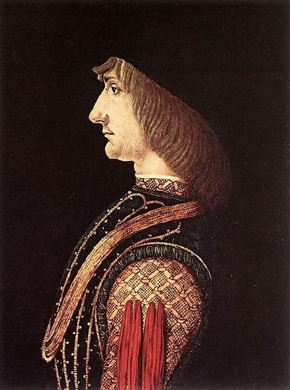 PREDIS, Ambrogio de Portrait of a Man oil painting image